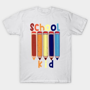 Funny School kid school start T shirt T-Shirt